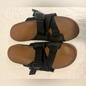 Chaco Black Slides Sandals